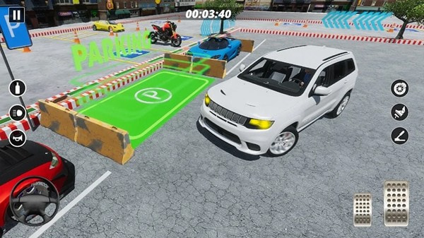 真实吉普车停车场(JeepCarParking)1