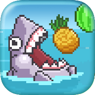 吃素的鲨鱼（Salad Shark）_logo
